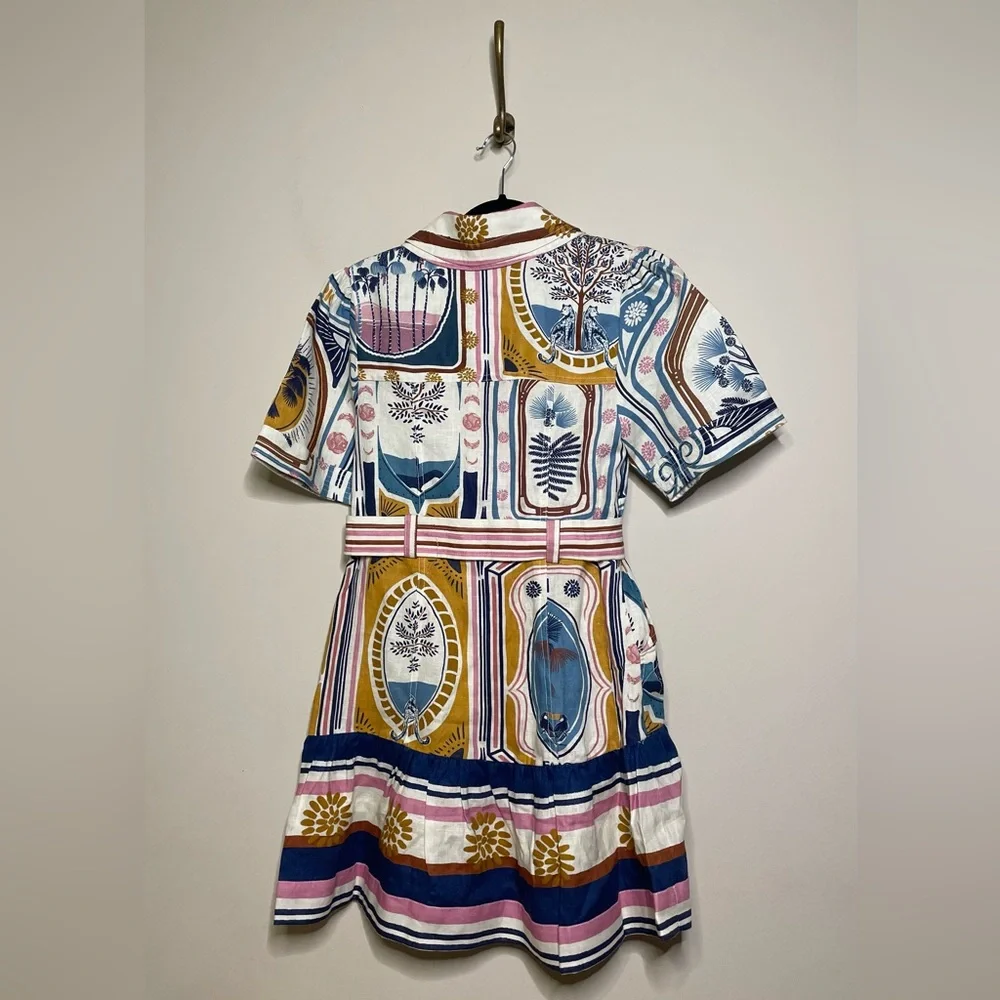FARM Rio Multicolor Patterned Mini Dress - Picture 8 of 10